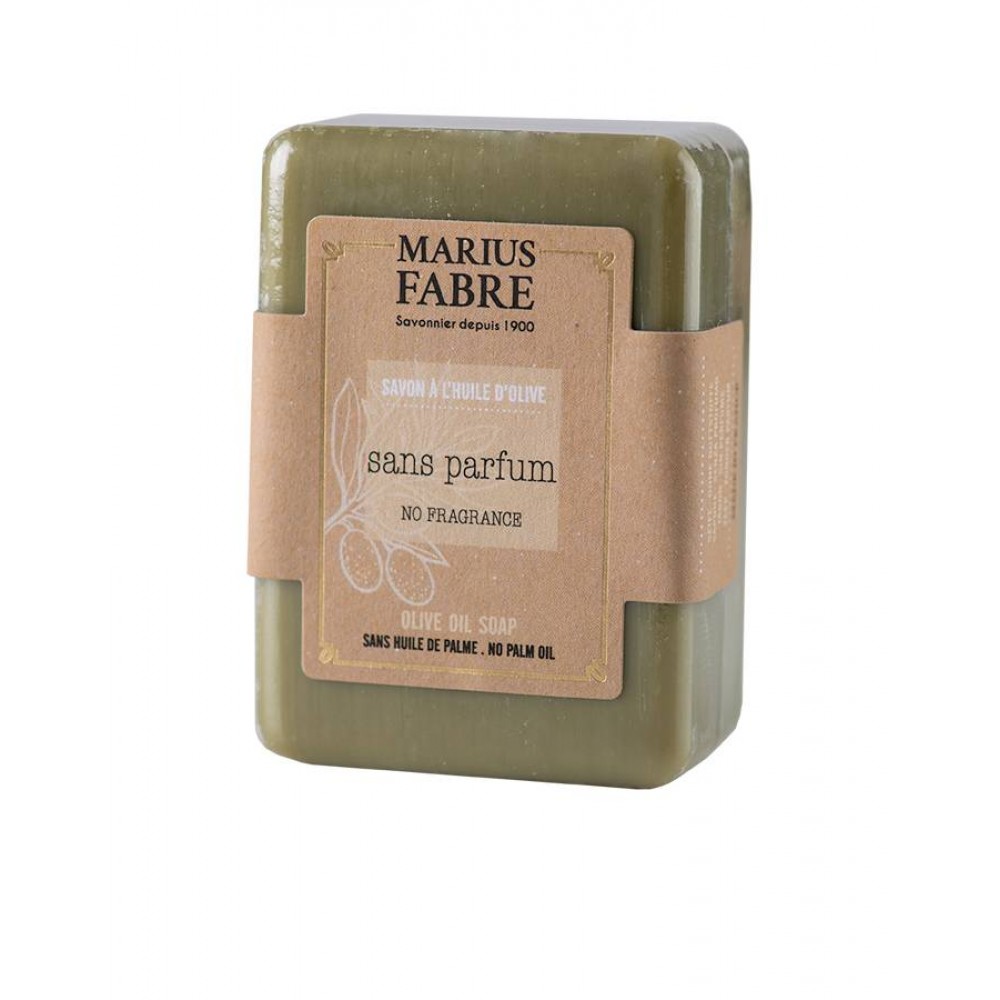 Marius Fabre olīveļļas ziepes «Bez aromāta» ar Karite/Shea sviestu, 150g 